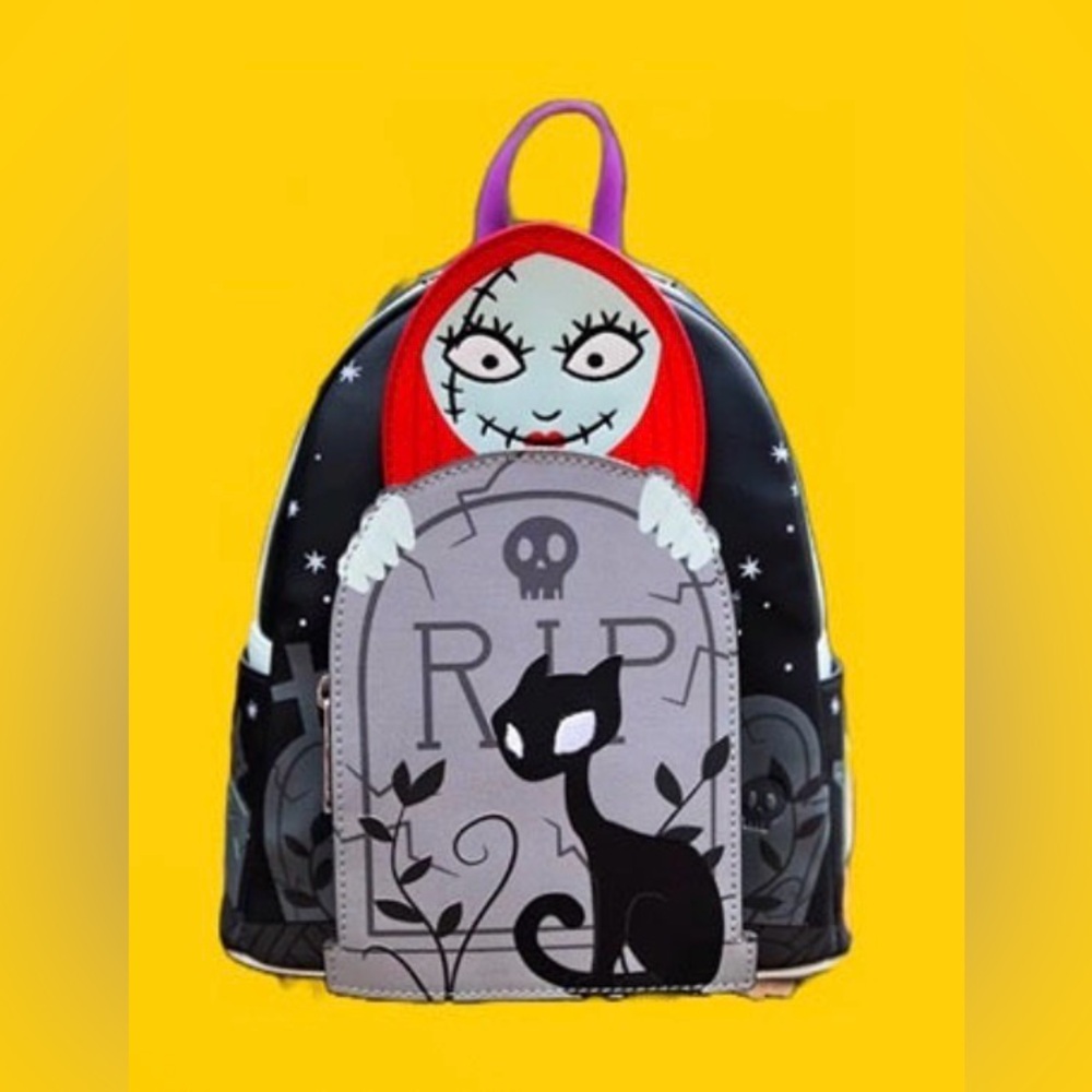 Loungefly Sally Cemetery Mini Backpack NWT